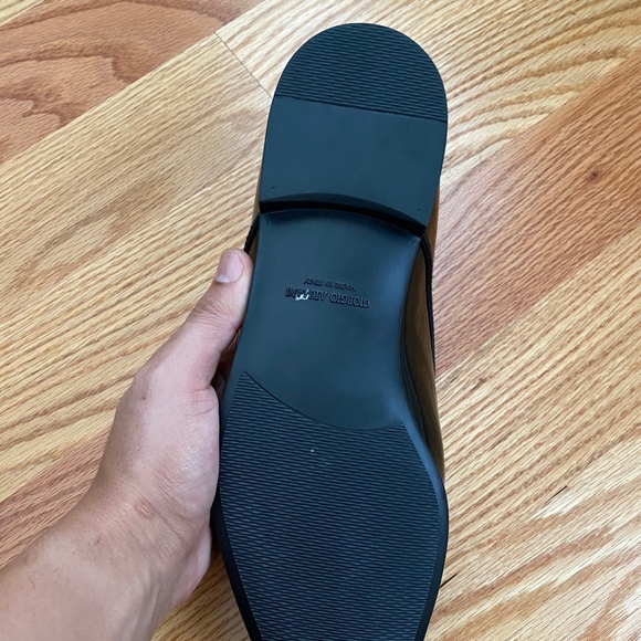 Giorgio Armani Patent Derby Shoe, 7.5D main image 5